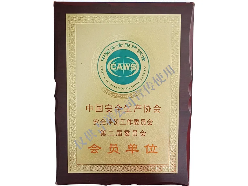 中国安全生产协会会员单位